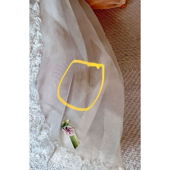 HAUNTED Vtg 1960s Uneeda Purty Doll Christening Gown Creepy Haunted House Prop - Picture 8 of 13